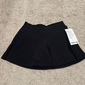Lululemon Varsity Pleated HR Tennis Skirt